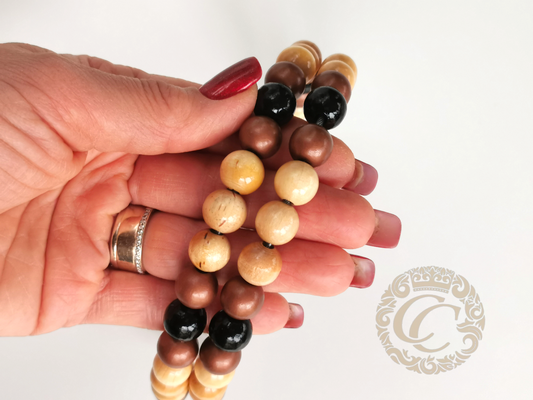 Dog collar Double Wood Mini