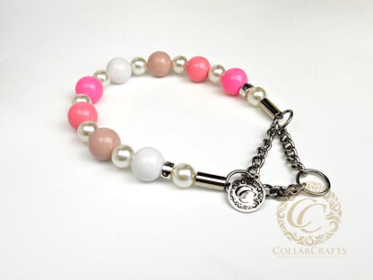 Dog collar Pink Champagne