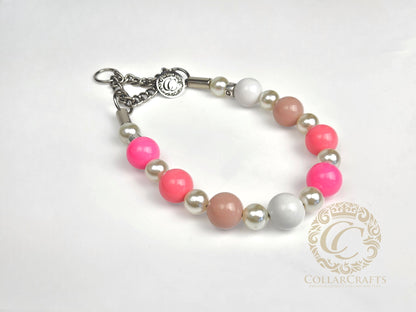 Dog collar Pink Champagne