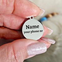 ID Tag Dog Collars | dogcollar | collar | hondenhalsband | hondenband | Kattenhalsband | bead dog collars | cat mood collar | beaded dog collar | beaded dog collars | wooden bead dog collars | alu max com dog collars | beaded collars for dogs | rainbow dog collars | collarcrafts