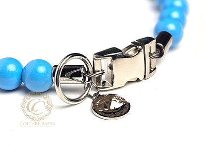 ID Tag Dog Collars | dogcollar | collar | hondenhalsband | hondenband | Kattenhalsband | bead dog collars | cat mood collar | beaded dog collar | beaded dog collars | wooden bead dog collars | alu max com dog collars | beaded collars for dogs | rainbow dog collars | collarcrafts