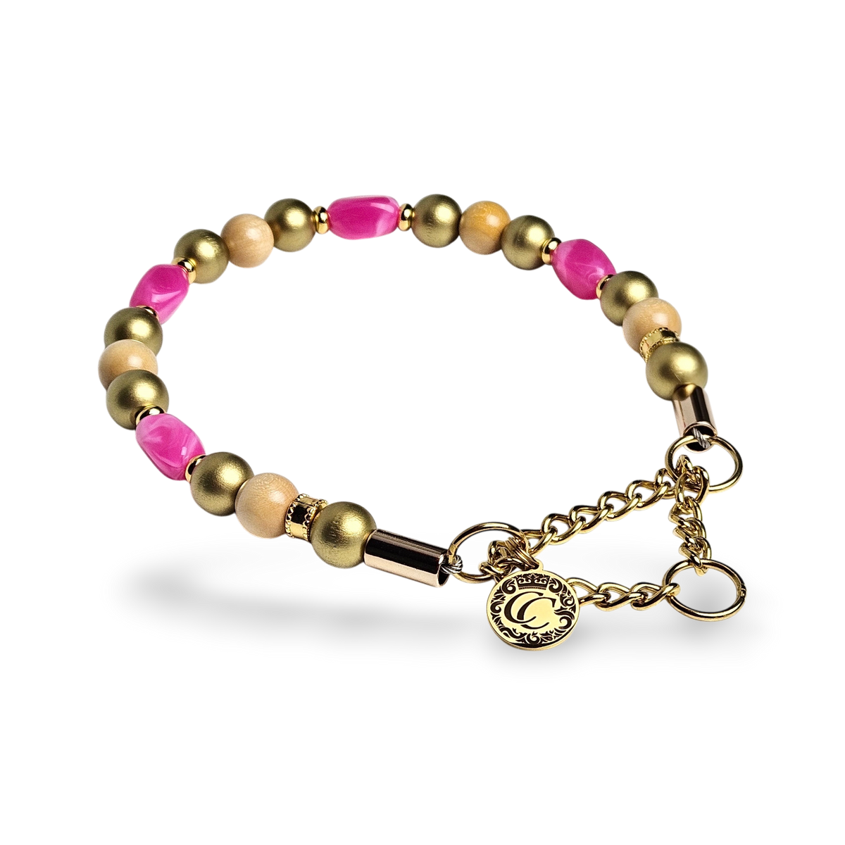 Dog collar Pink Sakura