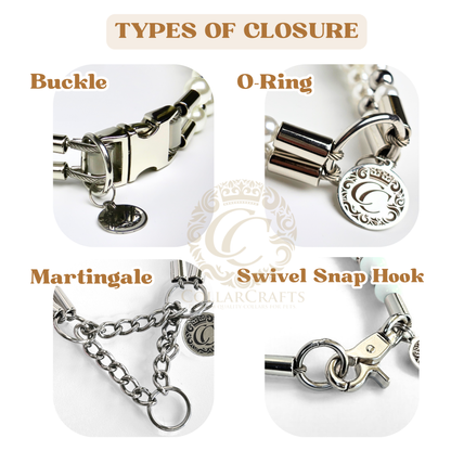 Dog Collar CollarCrafts types of closure