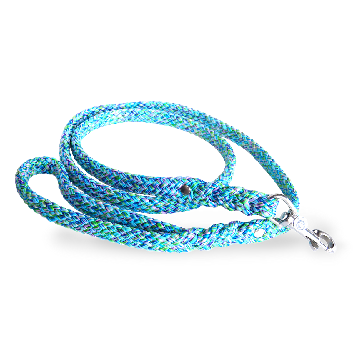 Dog leash Morning Mist | Handmade Dog Leashes | Dog leash paracord | CollarCrafts | dogleash | leash | hondenhalsband | honden leiband | paracord dog lead | Dog leash washable | paracord leash | Green purple dog leash | custom dog leash | Fancy leash  for large dogs | dog collar leash set | collarcrafts