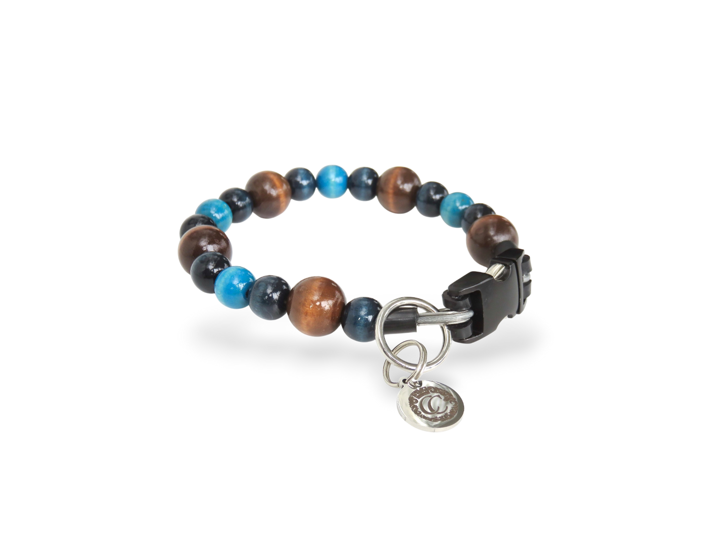 Dog collar Blue Nature Mini