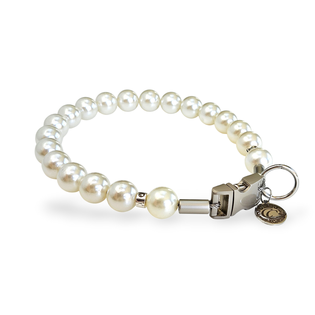 Dog collar Lady Pearls Maxi