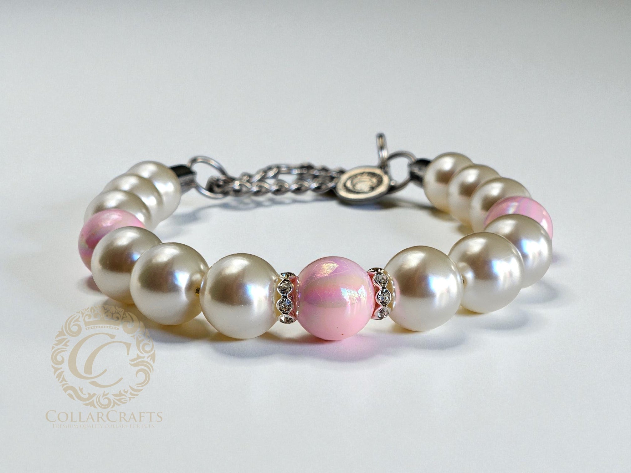 Dog Collar Moonlite Rose
