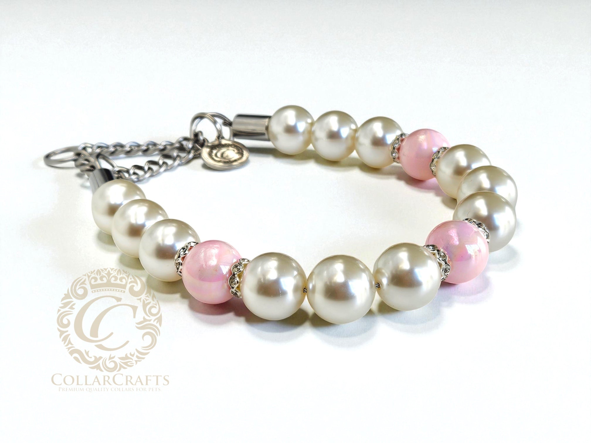 Dog Collar Moonlite Rose