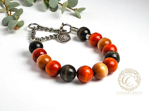 Dog collar Rustic Amber Maxi