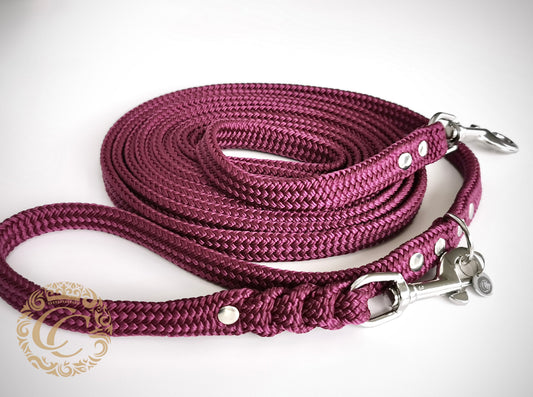 Dog Leash for training 4.5m  CollarCrafts| Handmade dog leash | Custom made dog lead | Paracord dog leash 4,5m | Dog leash 4,5m | Training dog leash | Washable dog leash long | dog lead 4,5m
