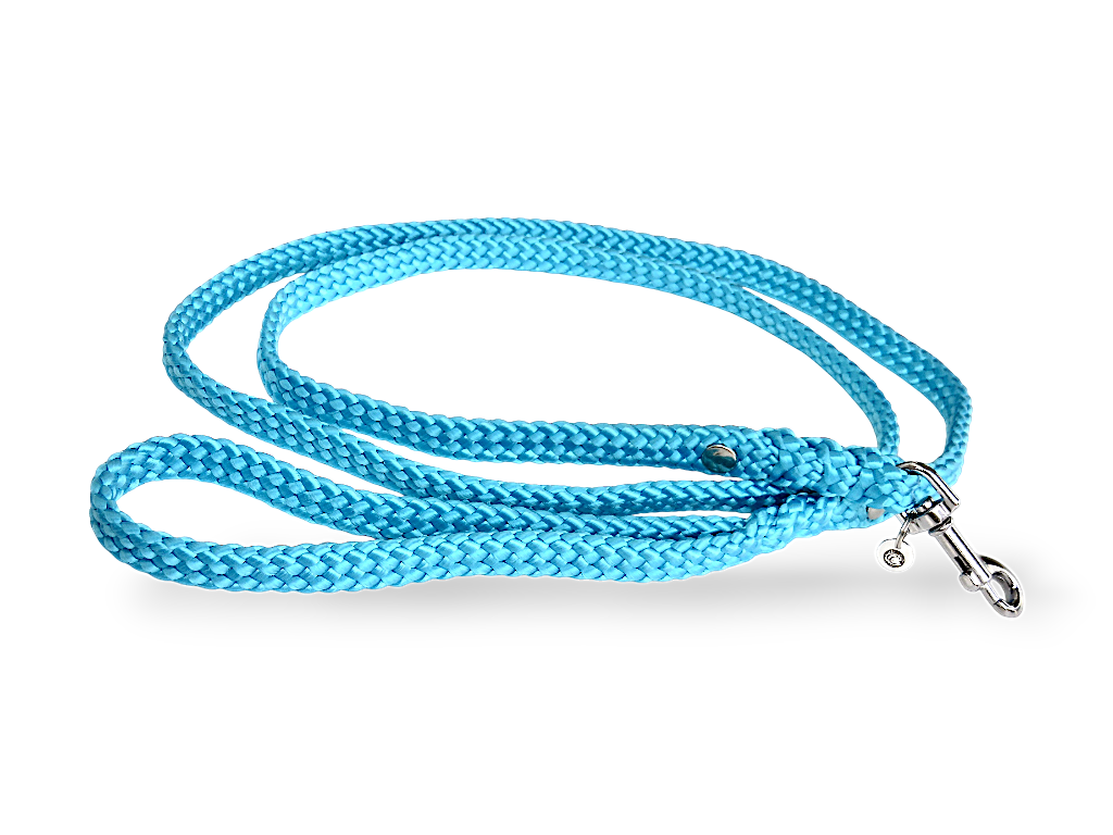 Dog leash for small dogs Sky Blue Mini