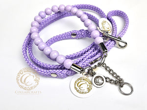 Dog Collar Lilac Elegance