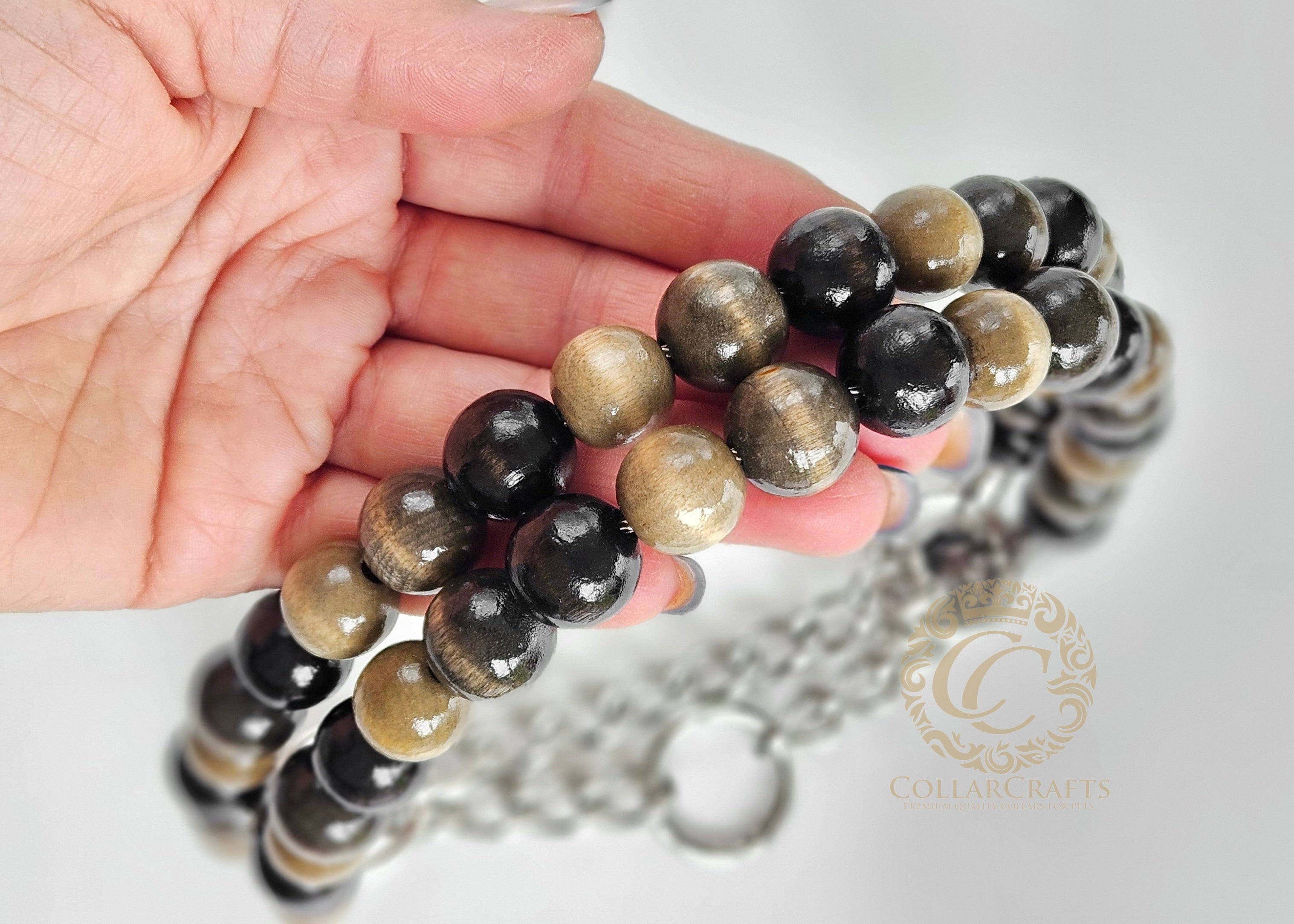 Dog collar Evening Shadows