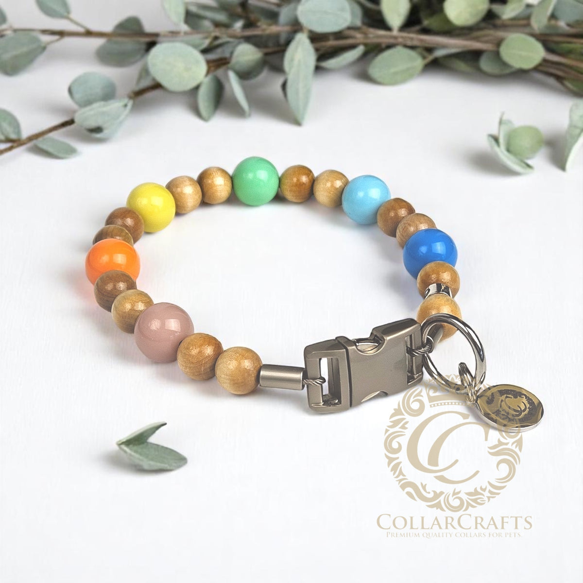 Dog collar Madera