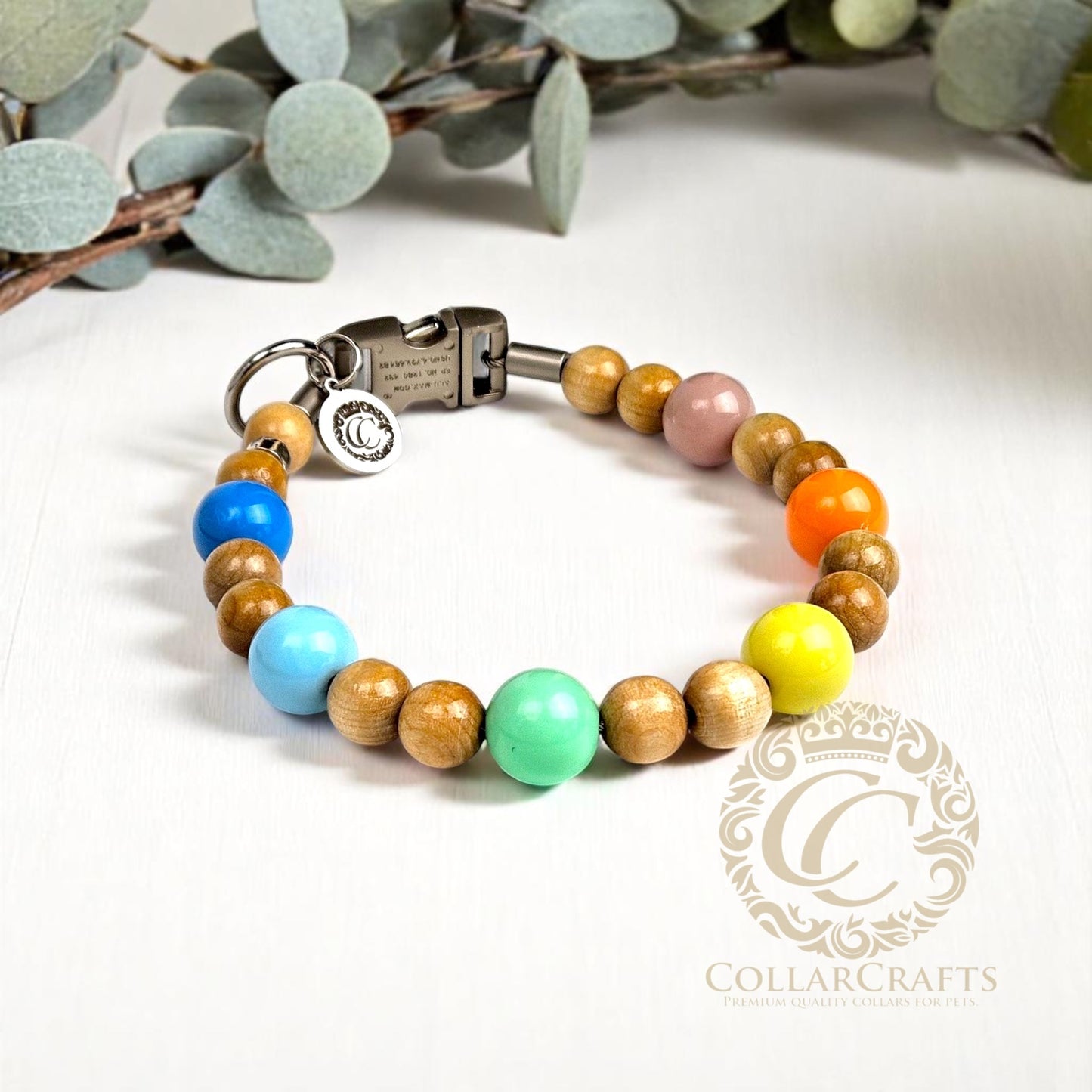 Dog collar Madera
