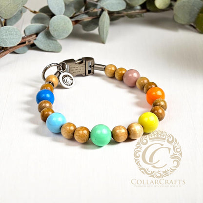 Dog collar Madera