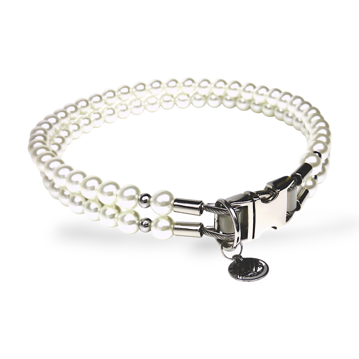Dog collar Chic Pearls | Pearls dog collar | Bride mate dog collar |Luxury Dog Collars | Chic dog Collar | CollarCrafts | dogcollar | collar | honden halsband | Buckle dog collar | bead dog collars | Girly dog collar | Pearl dog collar | Unbreakable dog necklaces | alu max com dog collars | beaded collars for dogs | Wedding dog collars