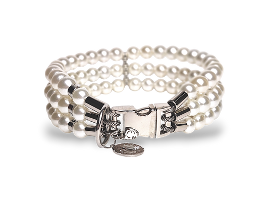 Dog Collar LuxeCharm Pearl
