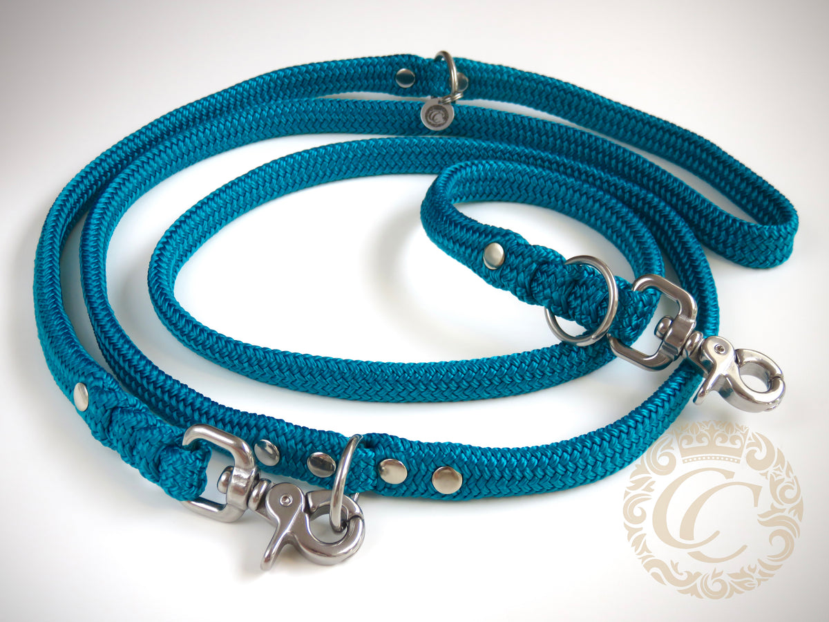Adjustable Dog Leash Durable Leash Three Different Lengths Dog Lead Washable Comfortable Leash Easily Adjust Multifunctional Hands Free Lead CollarCrafts