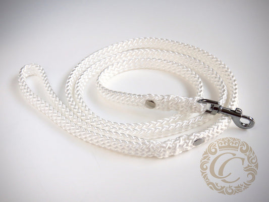 Dog leash for small & medium dogs White | collarcrafts leash handmade | Dog collar "Trendy Turquoise" | design dog collar | beaded collars for dogs | Dog Collars | Cat Collars | CollarCrafts | dogcollar | collar | hondenhalsband | hondenband | Kattenhalsband | bead dog collars | cat mood collar | beaded dog collar | beaded dog collars | wooden bead dog collars | alu max com dog collars | beaded collars for dogs | rainbow dog collars | collarcrafts