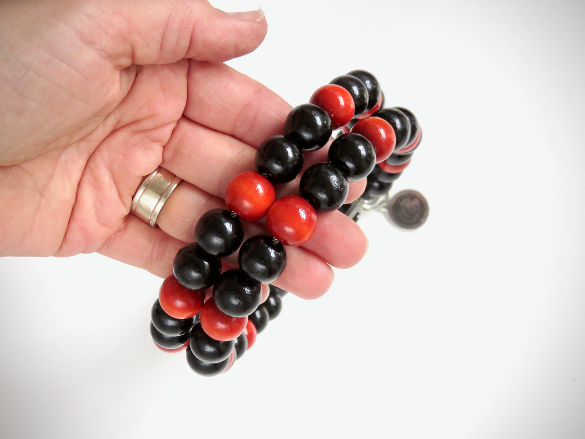 Dog collar Double Midi Pumpkin | Dog Collars | Cat Collars | CollarCrafts | dogcollar | collar | hondenband | Kattenhalsband | bead dog collars | cat mood collar | beaded dog collar | beaded dog collars | wooden bead dog collars | alu max com dog collars | beaded collars for dogs | rainbow dog collars