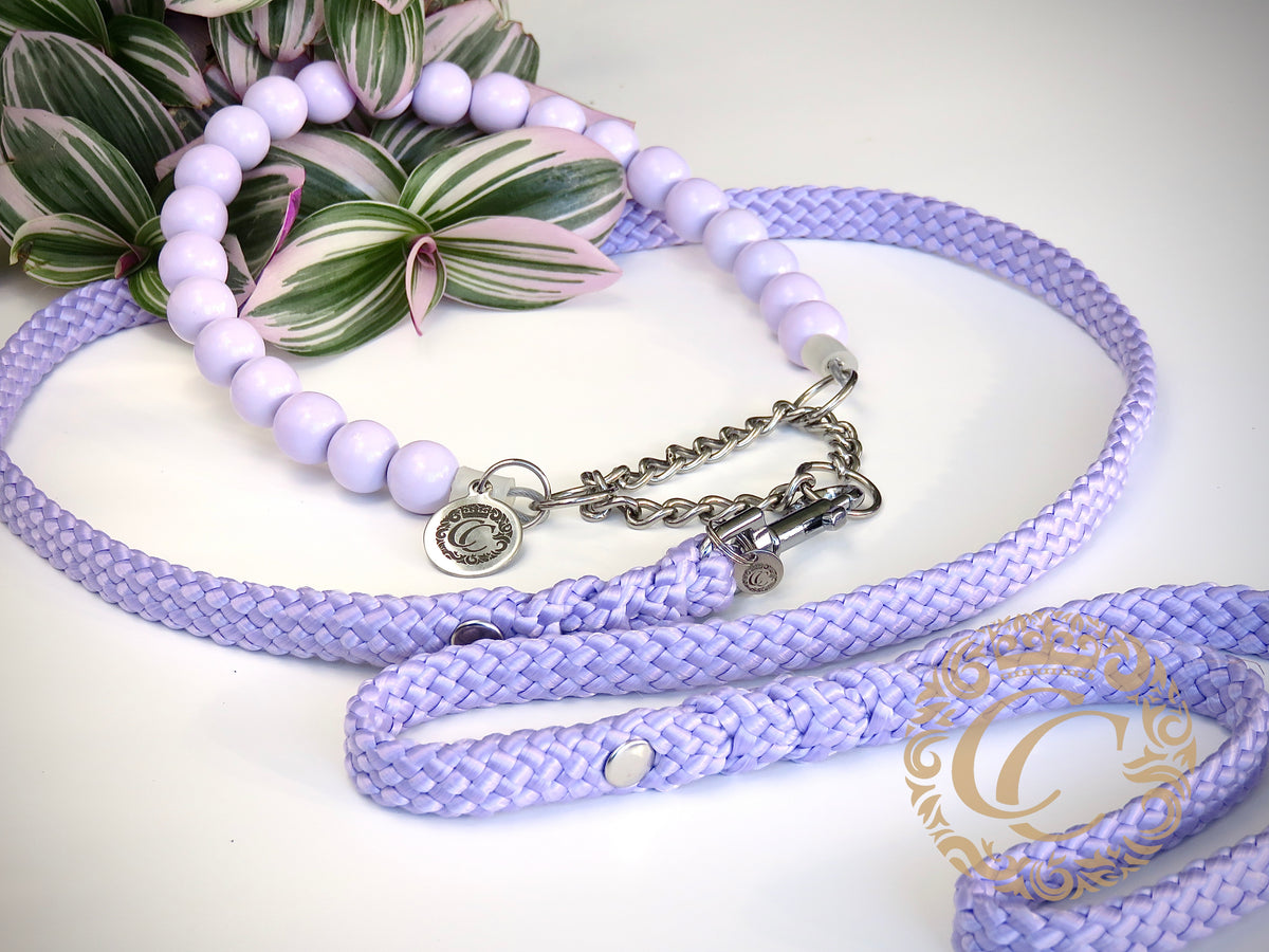Dog leash for small & medium dogs Royal Blue Diamond Mini | Paracord Leashes | Dog leashes | CollarCrafts | custom dog leash | blue white dog leash | leashes for dogs | Dog leash | handmade dog leash | paracord leash for small dogs