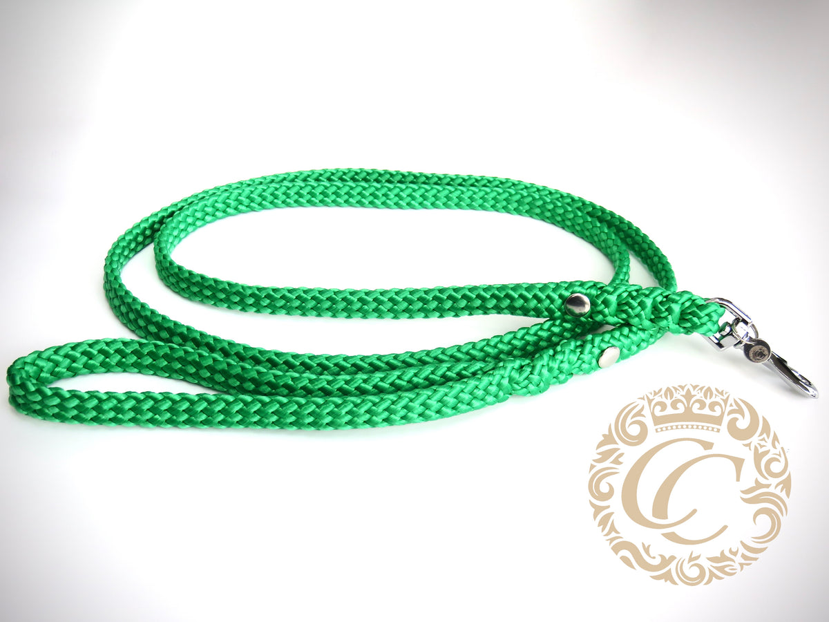 Dog leash for small & medium dogs Grass Green Mini | collarcrafts leash handmade | dogleash | leash paracord | hondenleiband | leiband | dog leash small dog | cat leash | mini dog leash | Green Dog Leash