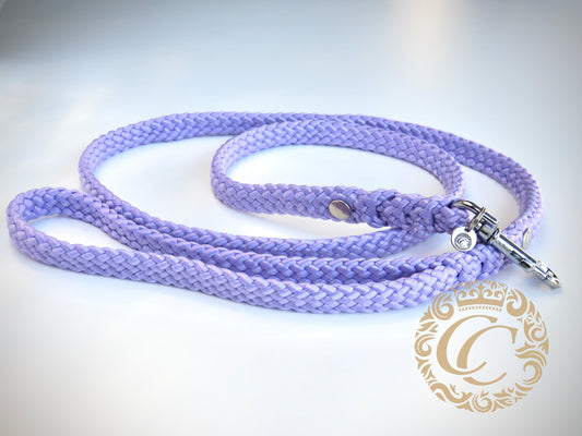 Dog leash for small & medium dogs Royal Blue Diamond Mini | Paracord Leashes | Dog leashes | CollarCrafts | custom dog leash | blue white dog leash | leashes for dogs | Dog leash | handmade dog leash | paracord leash for small dogs