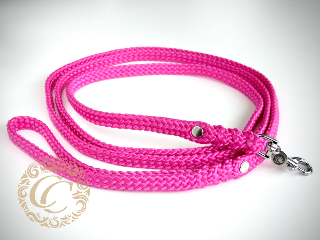 Dog leash for small & medium dogs Fuchsia | collarcrafts leash | custom made leashes | dogcollar | collar | hondenhalsband | hondenband | Kattenhalsband | bead dog collars | cat mood collar | beaded dog collar | beaded dog collars | wooden bead dog collars | alu max com dog collars | beaded collars for dogs | rainbow dog collars | collarcrafts