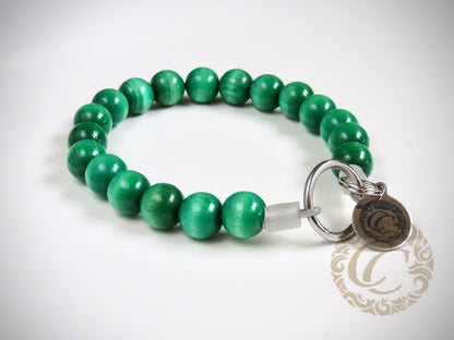 Dog collar Mint Mini | handmade dog collar | collarcrafts | dogcollar | halsband | dogcollar | collar | hondenhalsband | hondenband | Kattenhalsband | bead dog collars | cat mood collar | beaded dog collar | beaded dog collars | wooden bead dog collars | alu max com dog collars | beaded collars for dogs | rainbow dog collars | collarcrafts