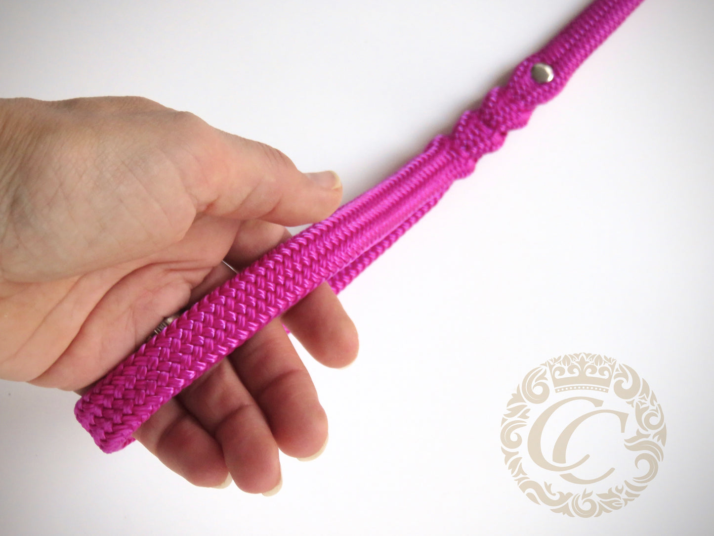 Dog leash Fuchsia | handmade dog leash | collarcrafts | dog leash | halsband | dogcollar | collar | hondenhalsband | hondenband | Kattenhalsband | bead dog collars | cat mood collar | beaded dog collar | beaded dog collars | wooden bead dog collars | alu max com dog collars | beaded collars for dogs | rainbow dog collars | collarcrafts