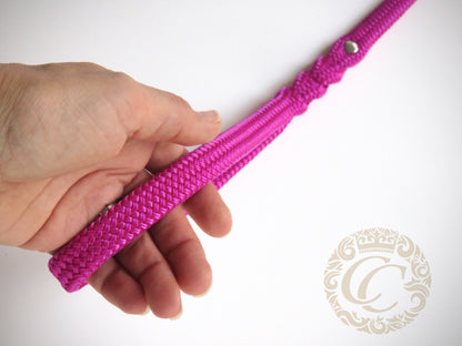 Dog leash Fuchsia | handmade dog leash | collarcrafts | dog leash | halsband | dogcollar | collar | hondenhalsband | hondenband | Kattenhalsband | bead dog collars | cat mood collar | beaded dog collar | beaded dog collars | wooden bead dog collars | alu max com dog collars | beaded collars for dogs | rainbow dog collars | collarcrafts