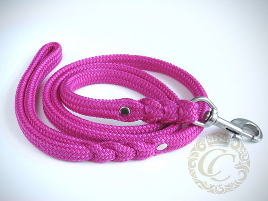 Dog leash Fuchsia | handmade dog leash | collarcrafts | dog leash | halsband | dogcollar | collar | hondenhalsband | hondenband | Kattenhalsband | bead dog collars | cat mood collar | beaded dog collar | beaded dog collars | wooden bead dog collars | alu max com dog collars | beaded collars for dogs | rainbow dog collars | collarcrafts