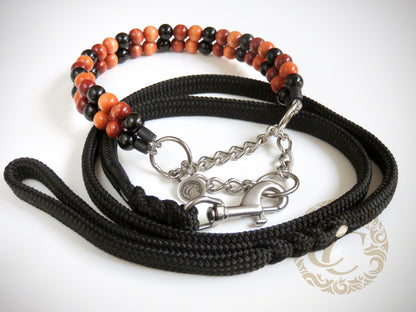 Handmade dog leashes Collarcrafts / paracord dog leashes | dogcollar | collar | hondenhalsband | hondenband | Kattenhalsband | bead dog collars | cat mood collar | beaded dog collar | beaded dog collars | wooden bead dog collars | alu max com dog collars | beaded collars for dogs | rainbow dog collars | collarcrafts