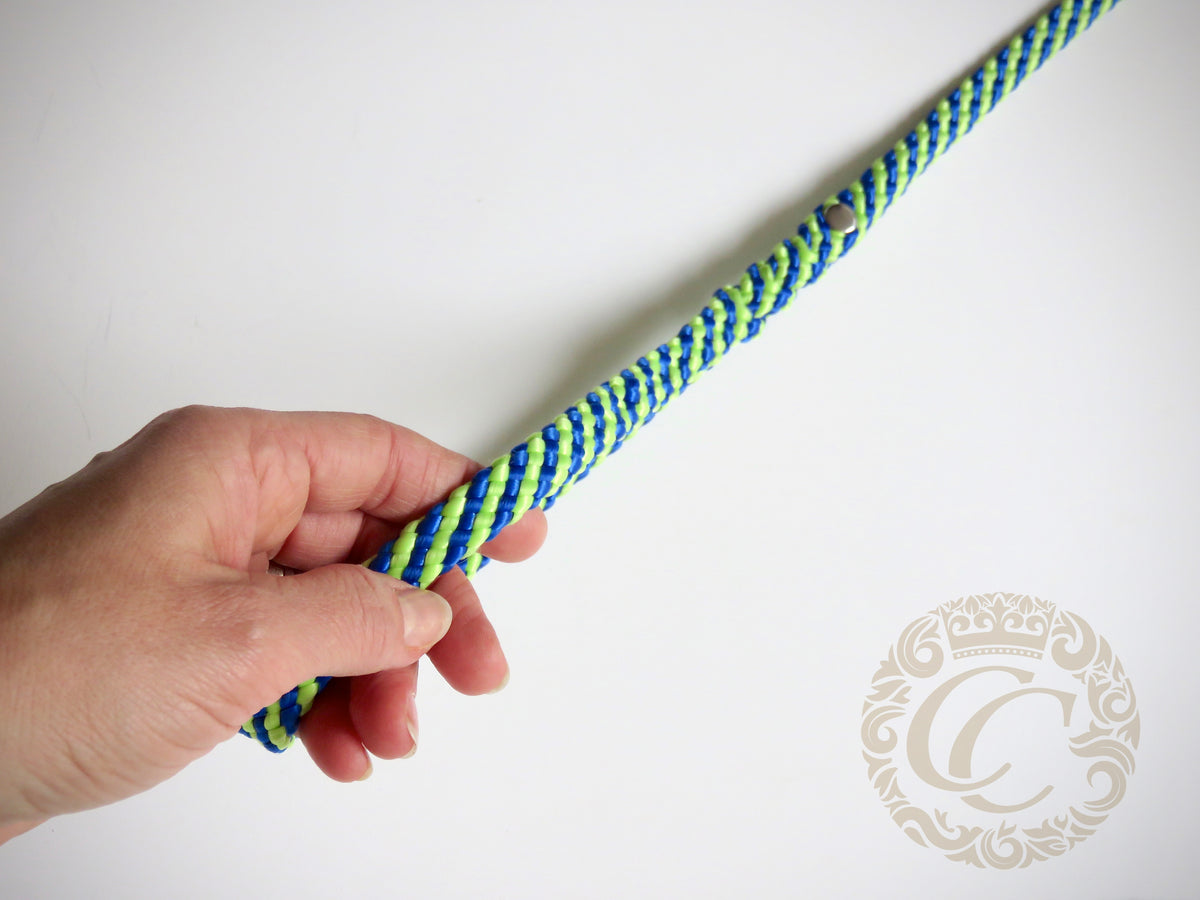Dog leash for small & medium dogs Blue & Green | Dog Collars | Cat Collars | CollarCrafts | dogcollar | collar | hondenhalsband | hondenband | Kattenhalsband | bead dog collars | cat mood collar | beaded dog collar | beaded dog collars | wooden bead dog collars | alu max com dog collars | beaded collars for dogs | rainbow dog collars | collarcrafts