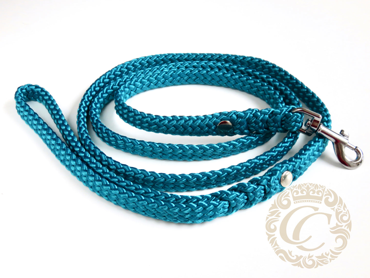 Dog leash for small & medium dogs Aqua | Dog Collars | Cat Collars | CollarCrafts | dogcollar | collar | hondenhalsband | hondenband | Kattenhalsband | bead dog collars | cat mood collar | beaded dog collar | beaded dog collars | wooden bead dog collars | alu max com dog collars | beaded collars for dogs | rainbow dog collars | collarcrafts