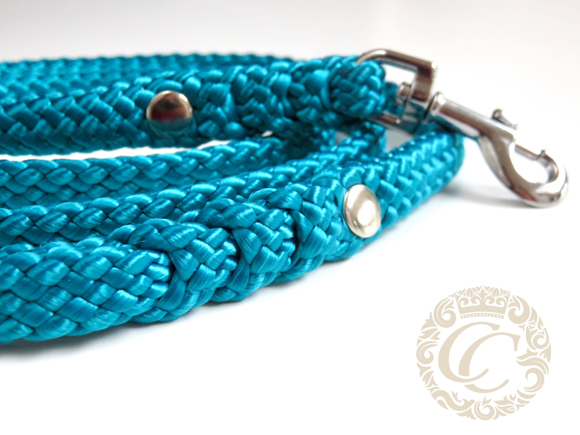 Dog leash for small & medium dogs Aqua | Dog Collars | Cat Collars | CollarCrafts | dogcollar | collar | hondenhalsband | hondenband | Kattenhalsband | bead dog collars | cat mood collar | beaded dog collar | beaded dog collars | wooden bead dog collars | alu max com dog collars | beaded collars for dogs | rainbow dog collars | collarcrafts