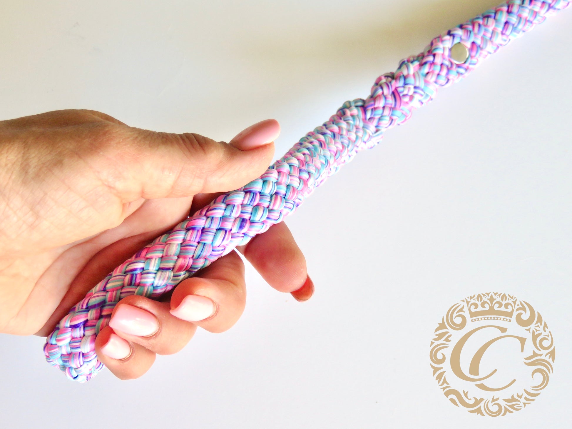 Dog leash Unicorn | Handmade Dog Leashes | Dog leash paracord | CollarCrafts | dogleash | leash | hondenhalsband | honden leiband | paracord dog lead | Dog leash washable | paracord leash | Pink purple dog leash | custom dog leash | Pink dog leash | dog collar leash set | collarcrafts