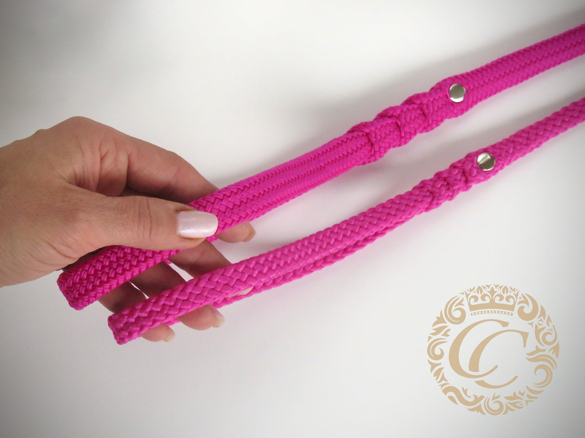 Dog leash for small & medium dogs Fuchsia | collarcrafts leash | custom made leashes | dogcollar | collar | hondenhalsband | hondenband | Kattenhalsband | bead dog collars | cat mood collar | beaded dog collar | beaded dog collars | wooden bead dog collars | alu max com dog collars | beaded collars for dogs | rainbow dog collars | collarcrafts